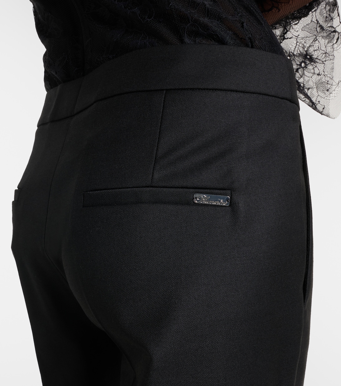 Pleated flared pants | Blumarine