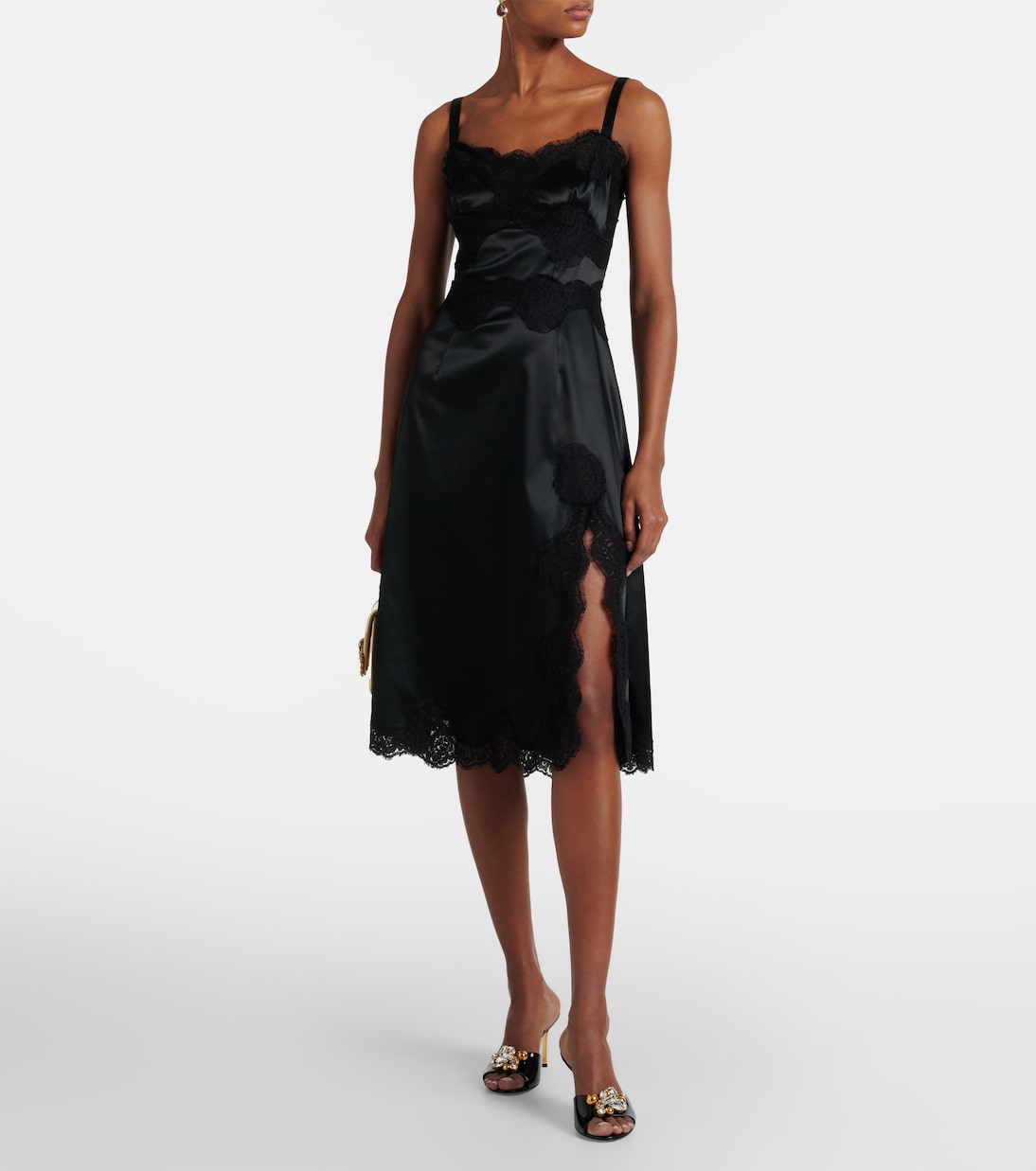 Embellished patent leather mules | Dolce&Gabbana