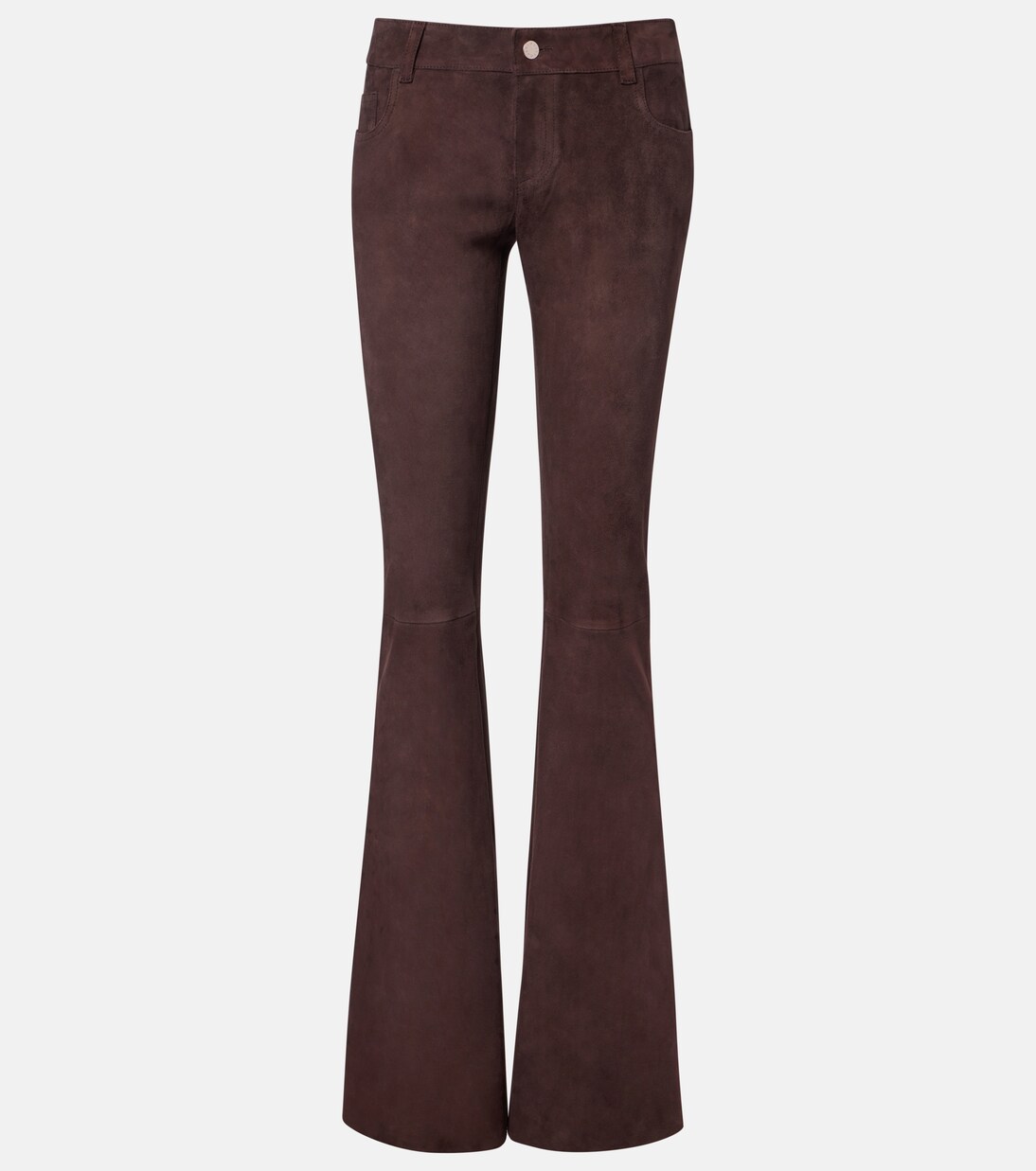 Pantalon flare Pawlonia en daim | Stouls