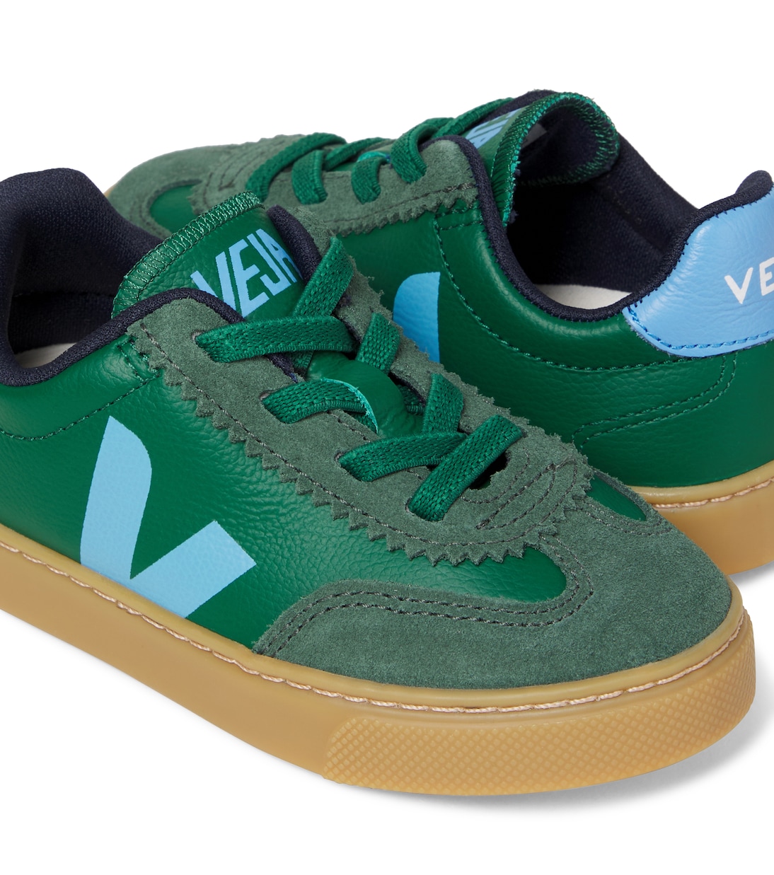 Sneakers Volley aus Leder mit Veloursleder | Veja Kids