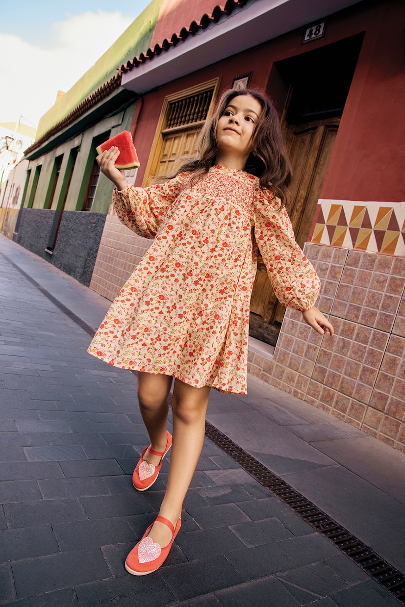 Robe en coton à fleurs | Bonton