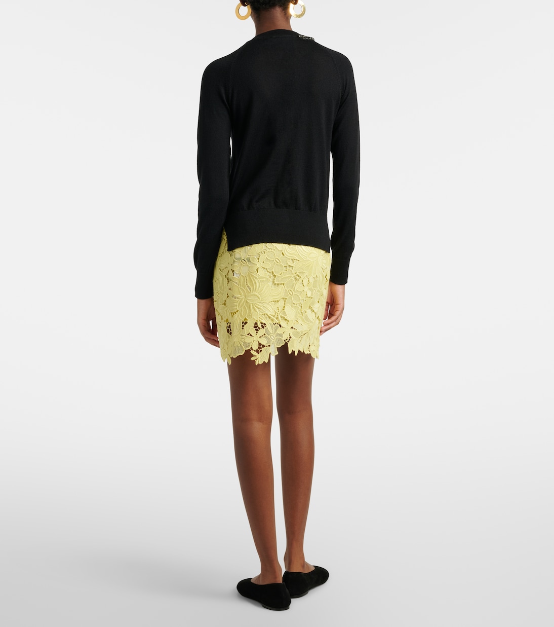 Minirock Bora aus Guipure-Spitze | Sportmax