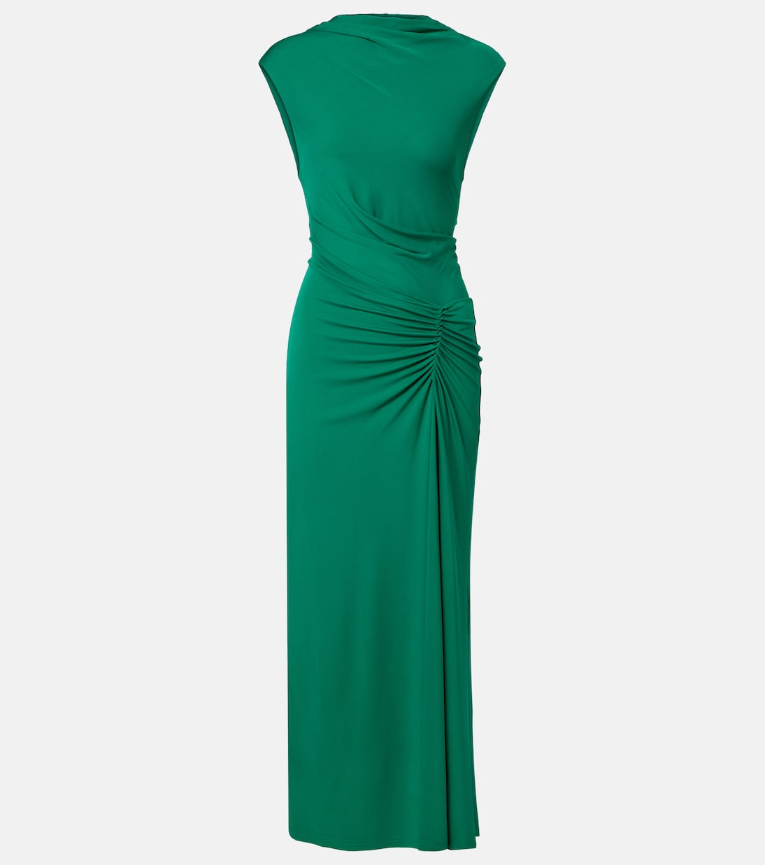 Acacia draped jersey maxi dress | Simkhai