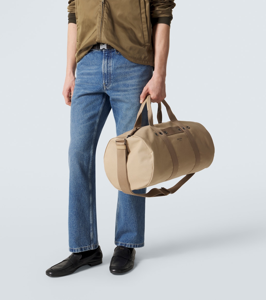 Borsa da viaggio in canvas | Prada