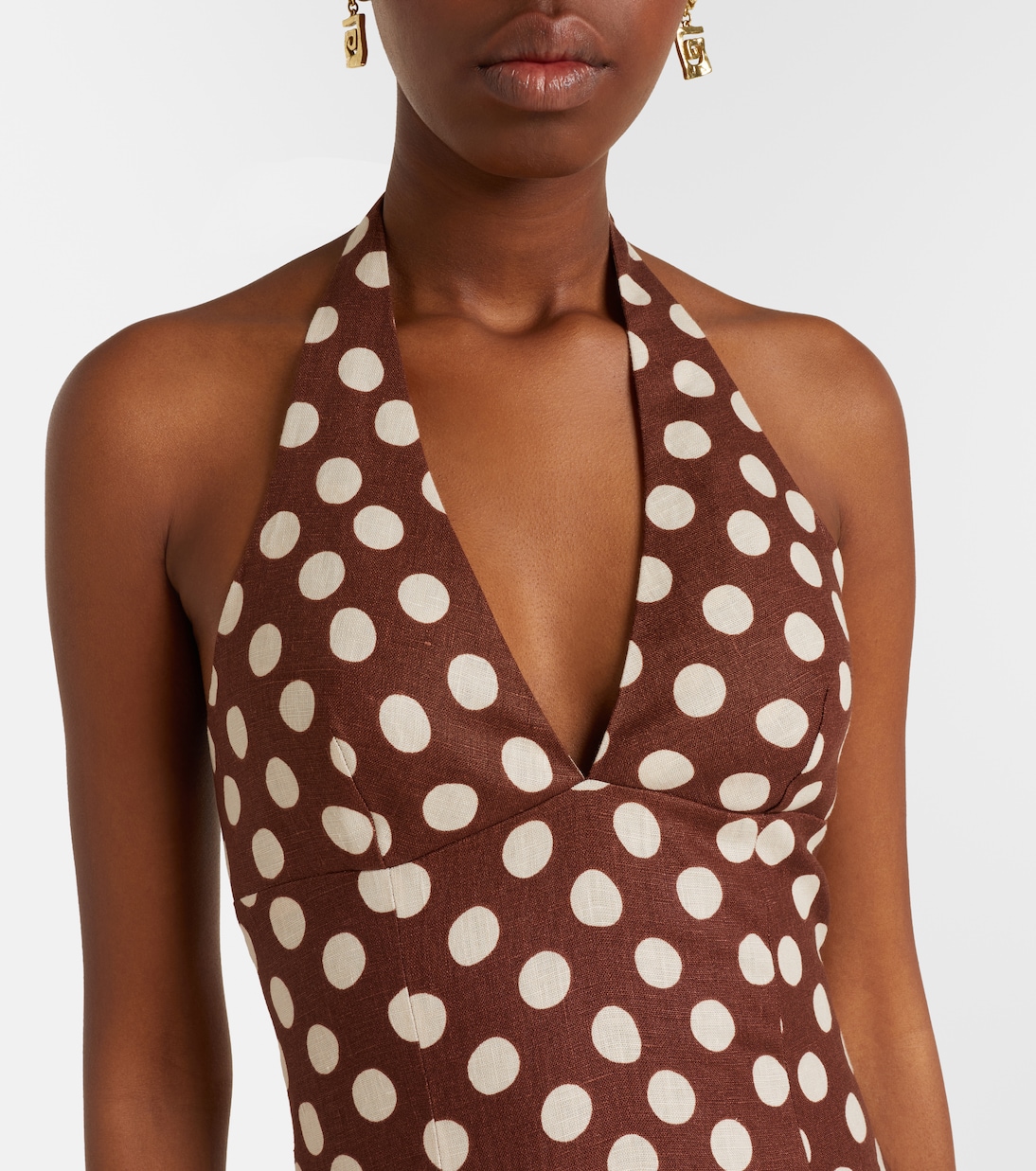 Midikleid Marais aus Leinen | Faithfull