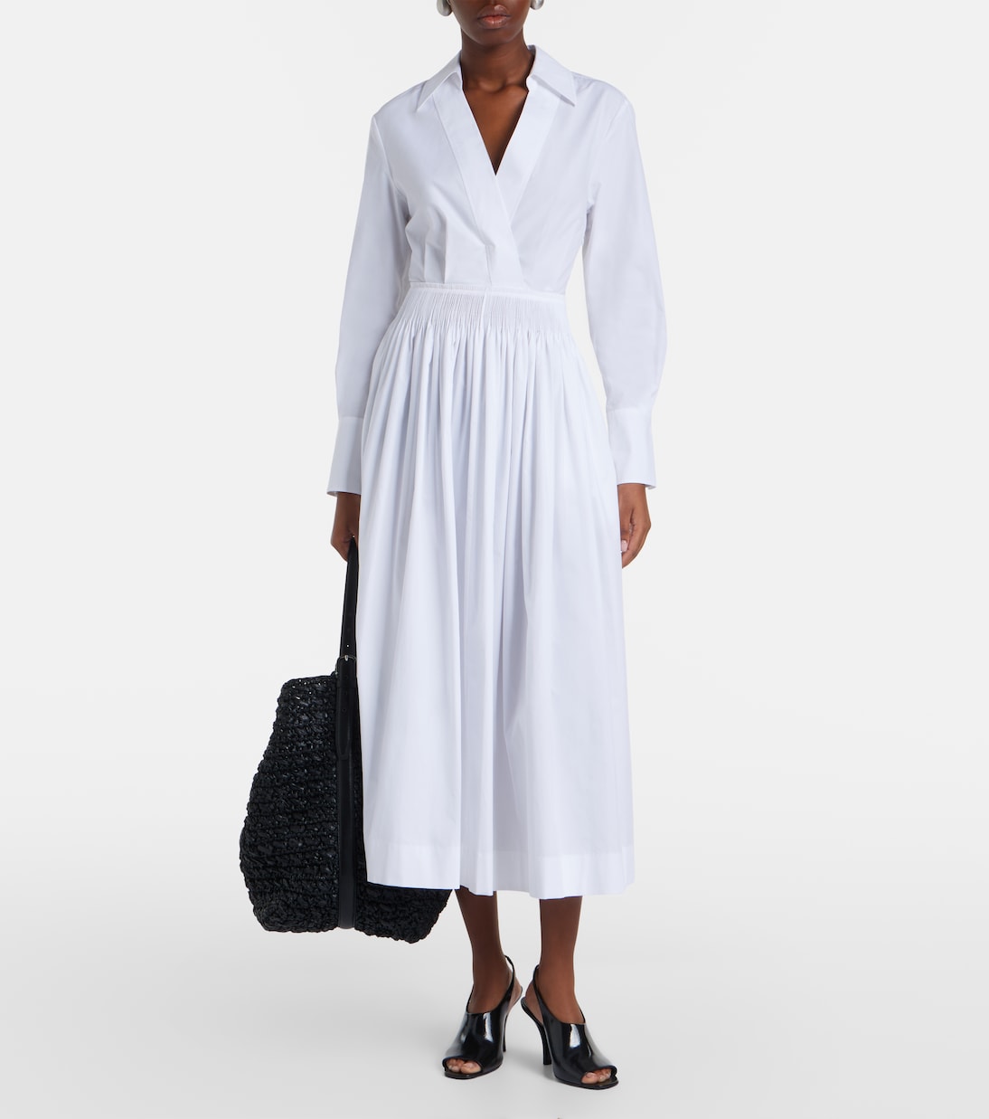 Midikleid Kathe aus Baumwollpopeline | Joseph