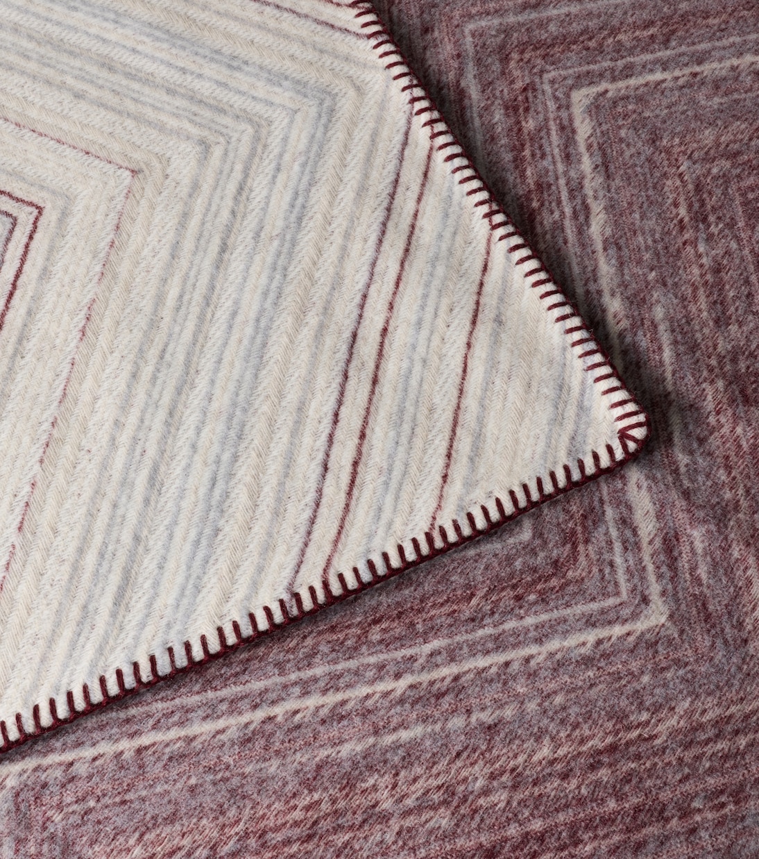 Plaid Gessetti Zigzag aus Wolle und Kaschmir  | Missoni