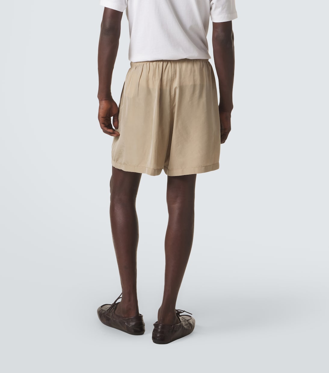 Bermuda-Shorts aus Seide | Prada