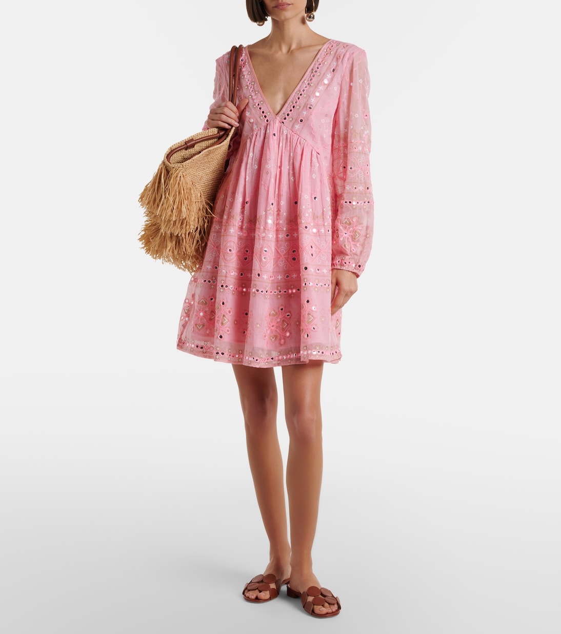 Abito corto in cotone | Juliet Dunn