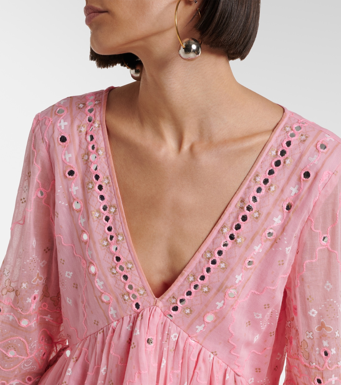 Abito corto in cotone | Juliet Dunn