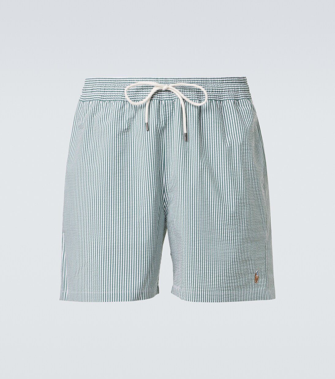 Traveler striped seersucker swim trunks | Polo Ralph Lauren
