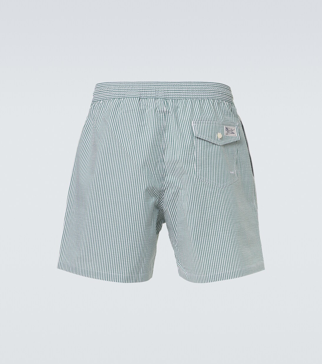 Traveler striped seersucker swim trunks | Polo Ralph Lauren