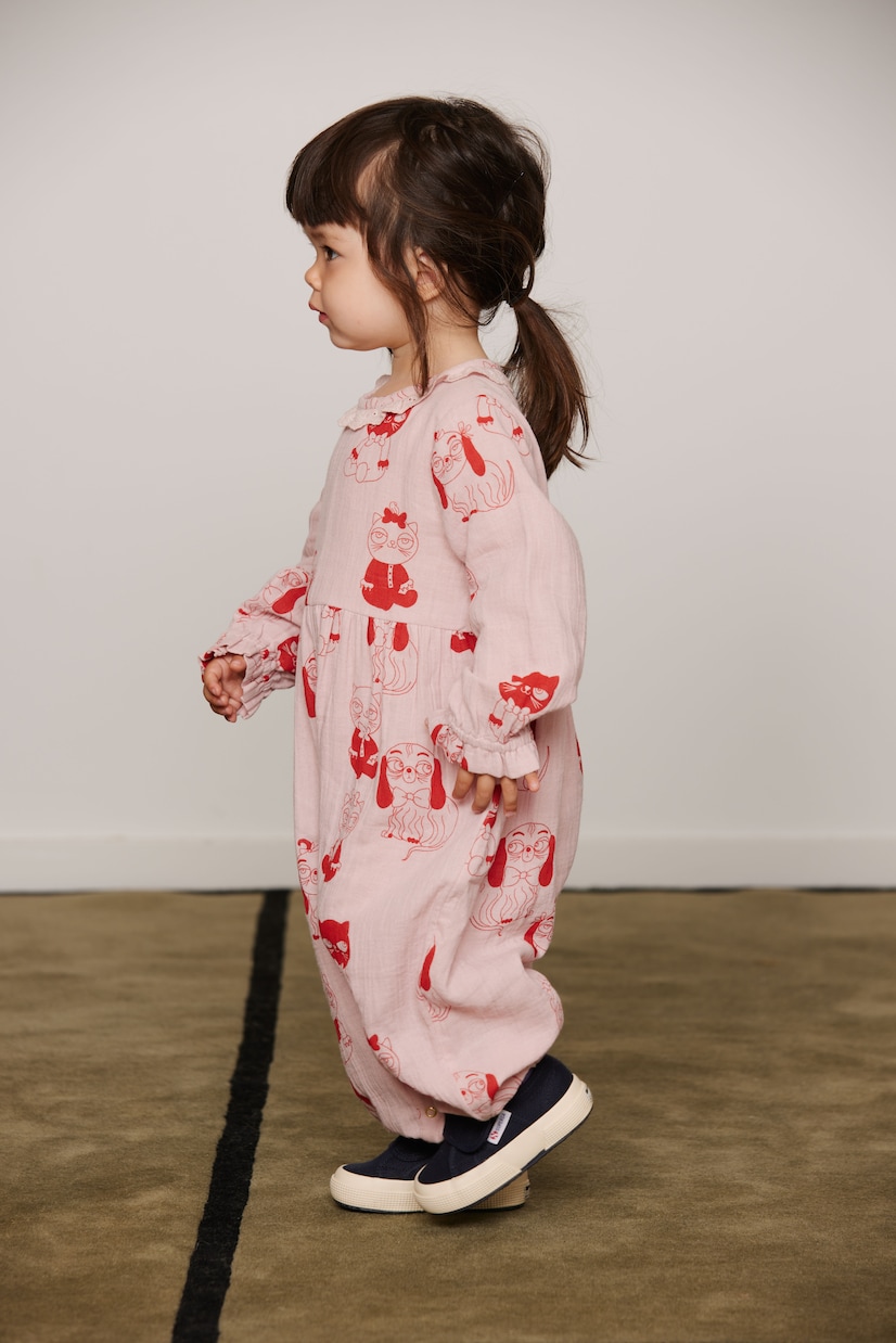 Bébé – Grenouillère en coton imprimé | Mini Rodini