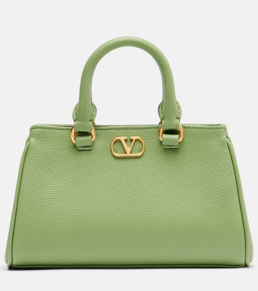 VLogo Mini leather top-handle bag | Valentino Garavani