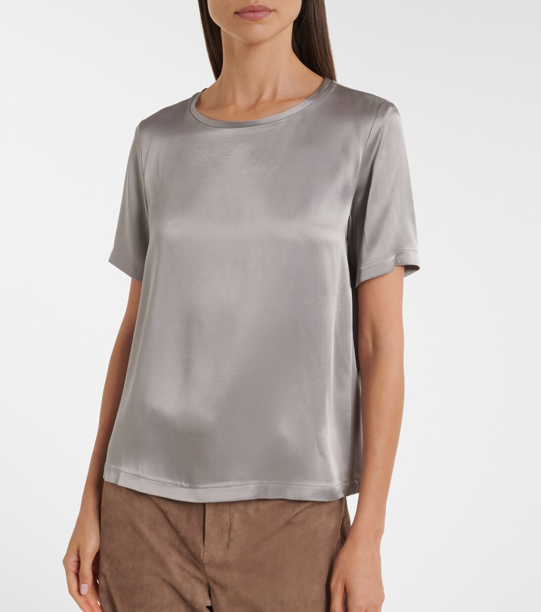 Satin T-shirt | 'S Max Mara