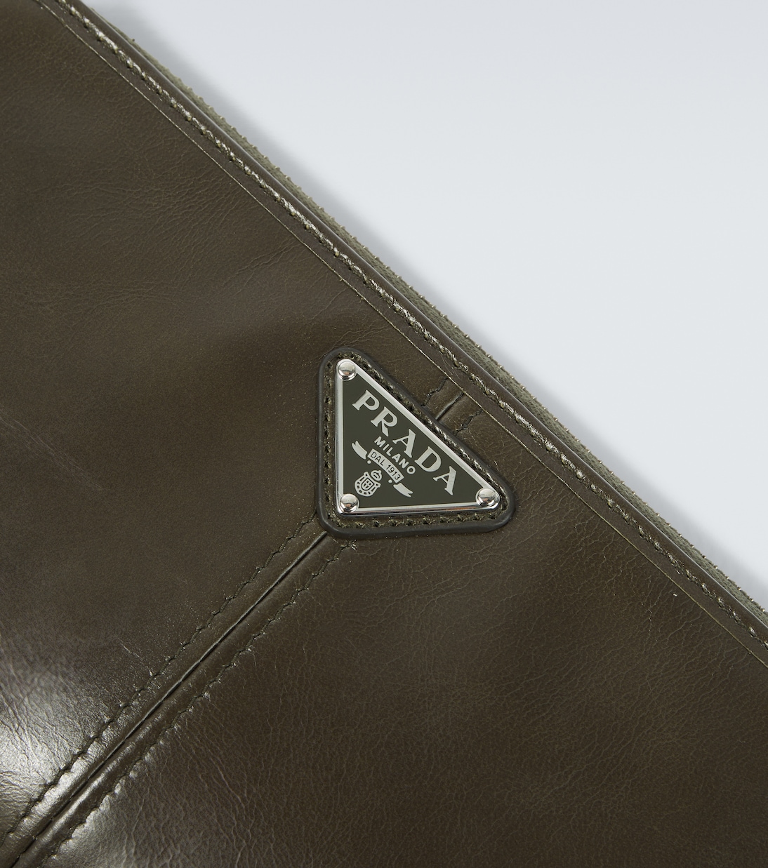 Leather wallet | Prada