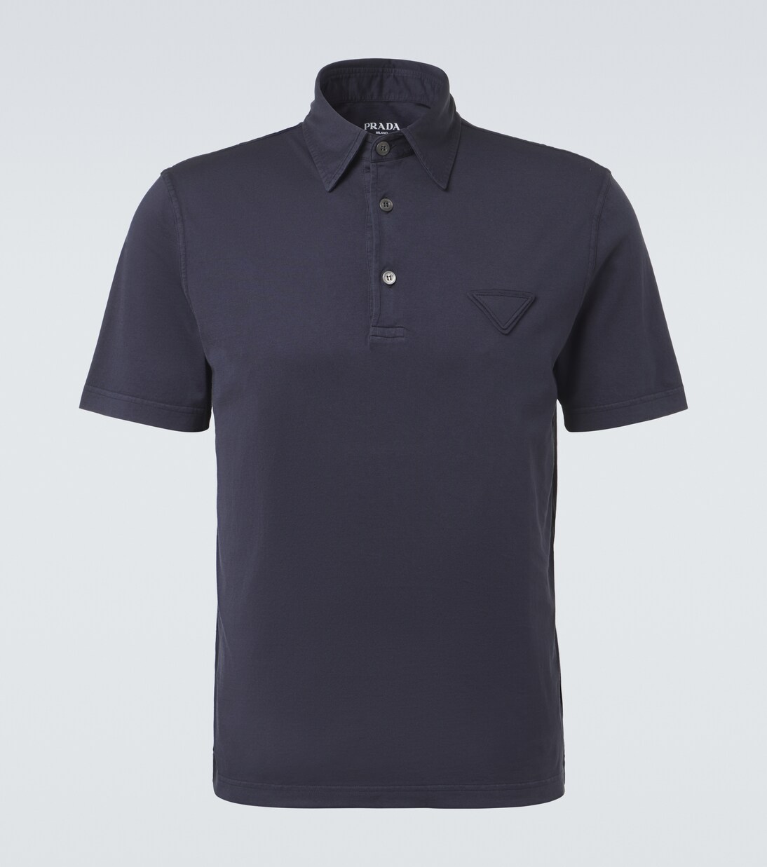 Cotton polo shirt | Prada