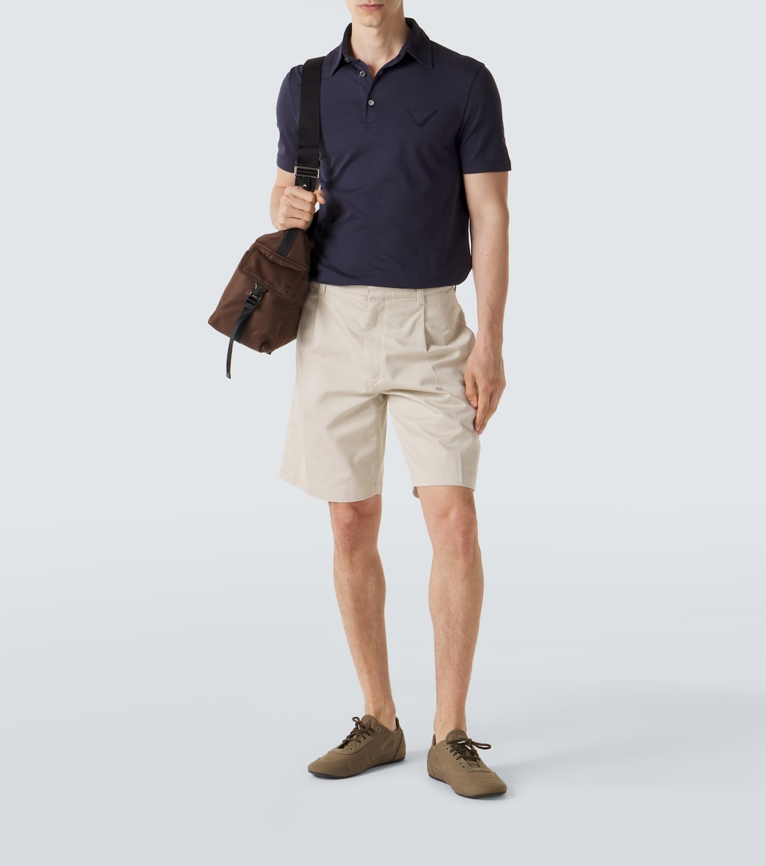 Cotton polo shirt | Prada