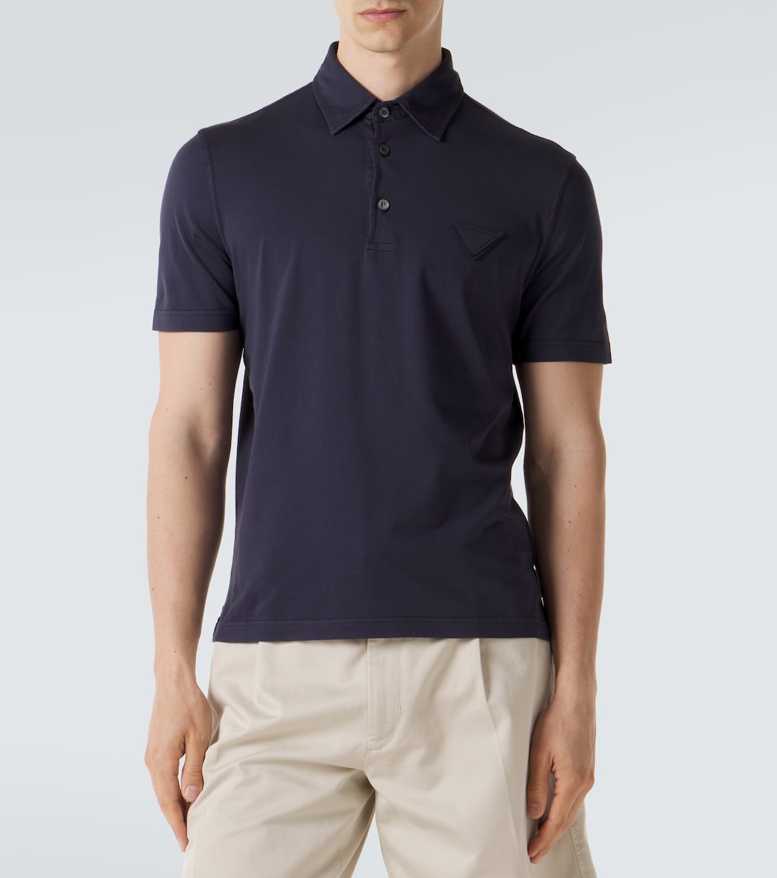 Cotton polo shirt | Prada