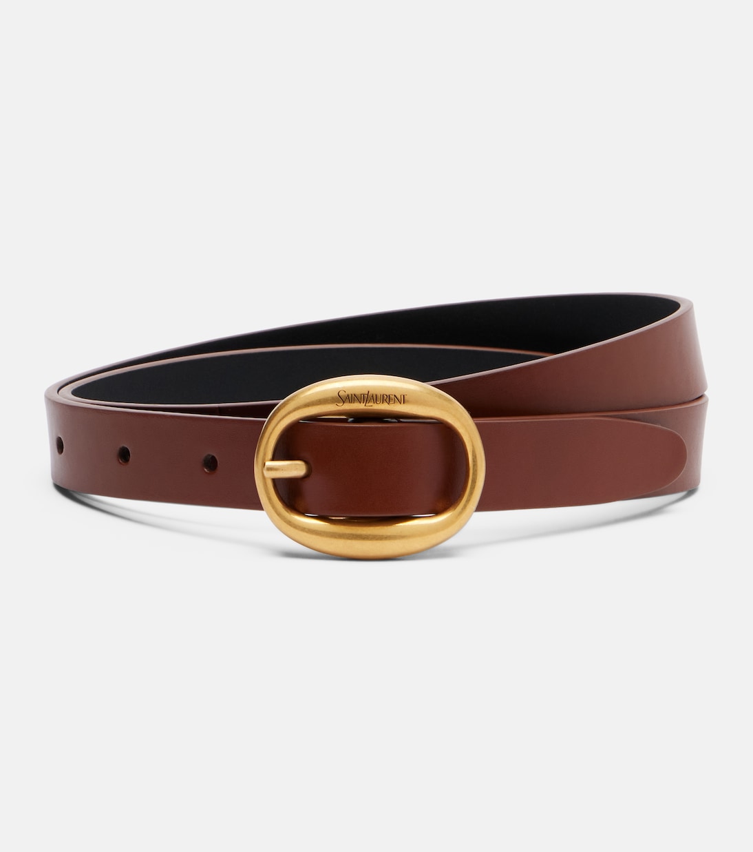 Cinturón de piel | Saint Laurent
