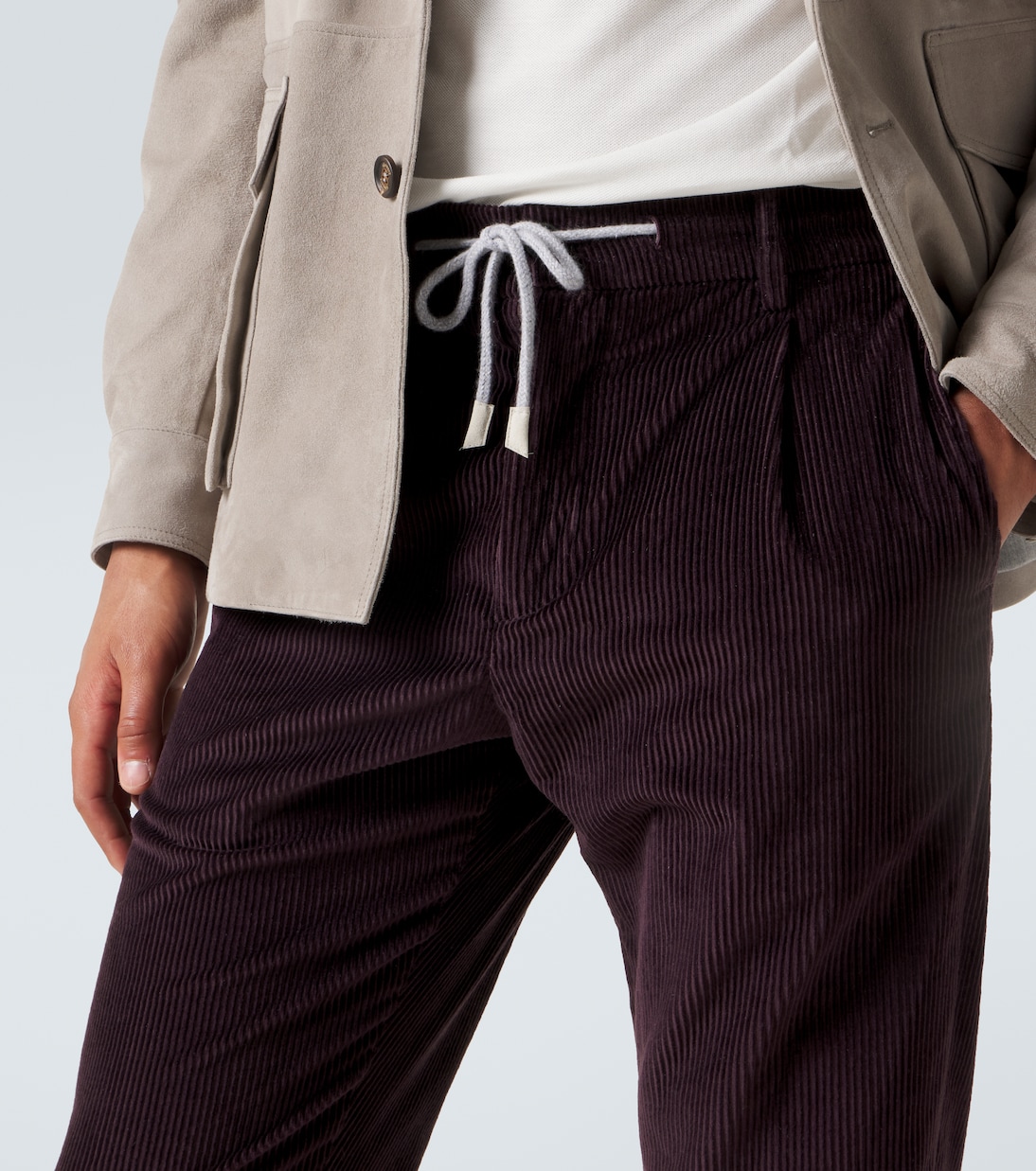 Schmale Hose aus Cord | Eleventy