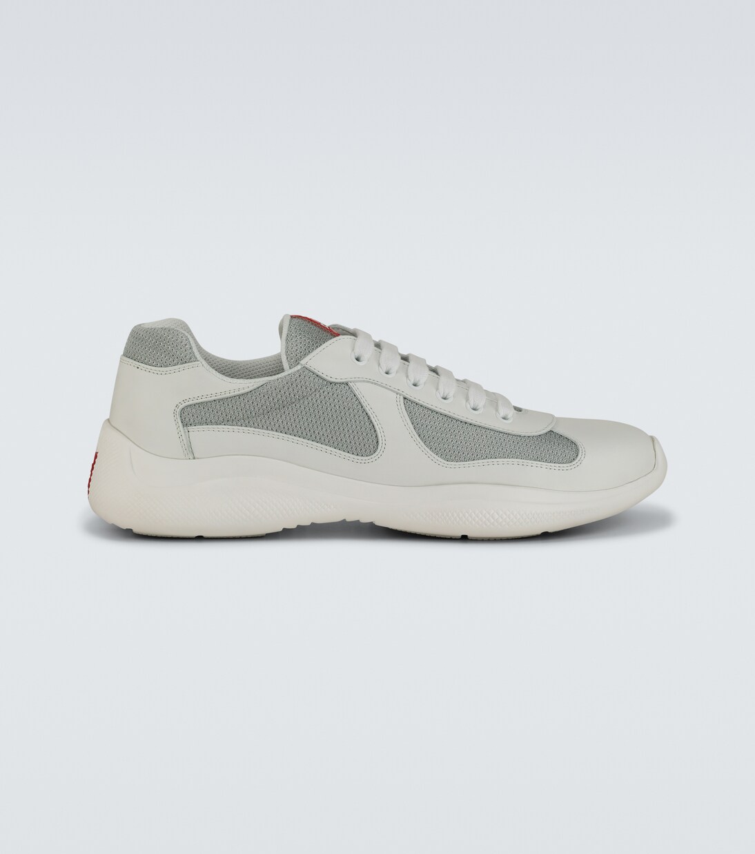 Sneakers America's Cup mit Leder | Prada