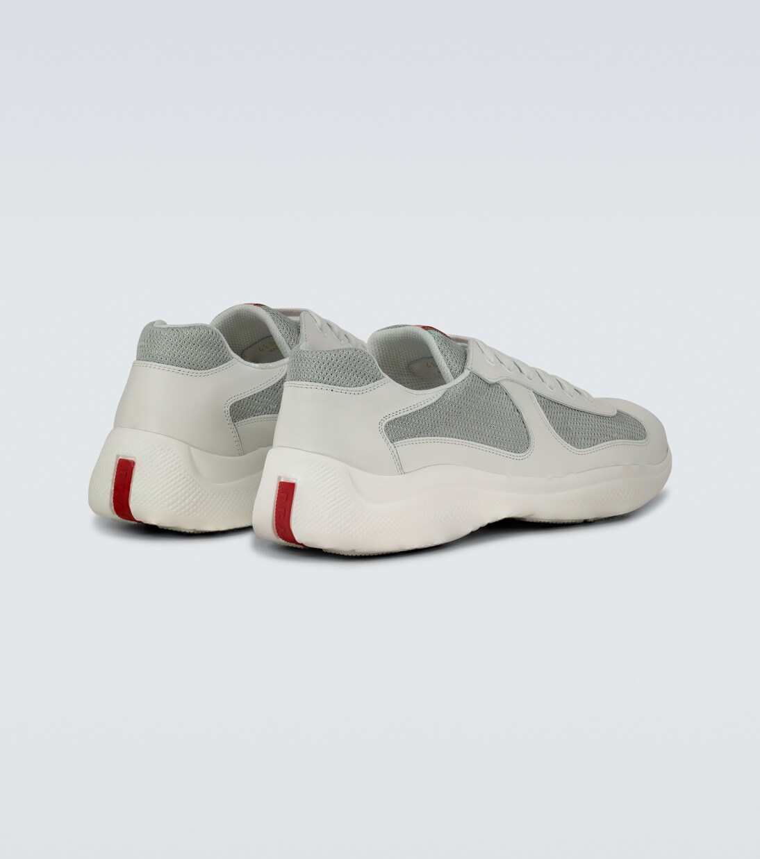 Sneakers America's Cup mit Leder | Prada