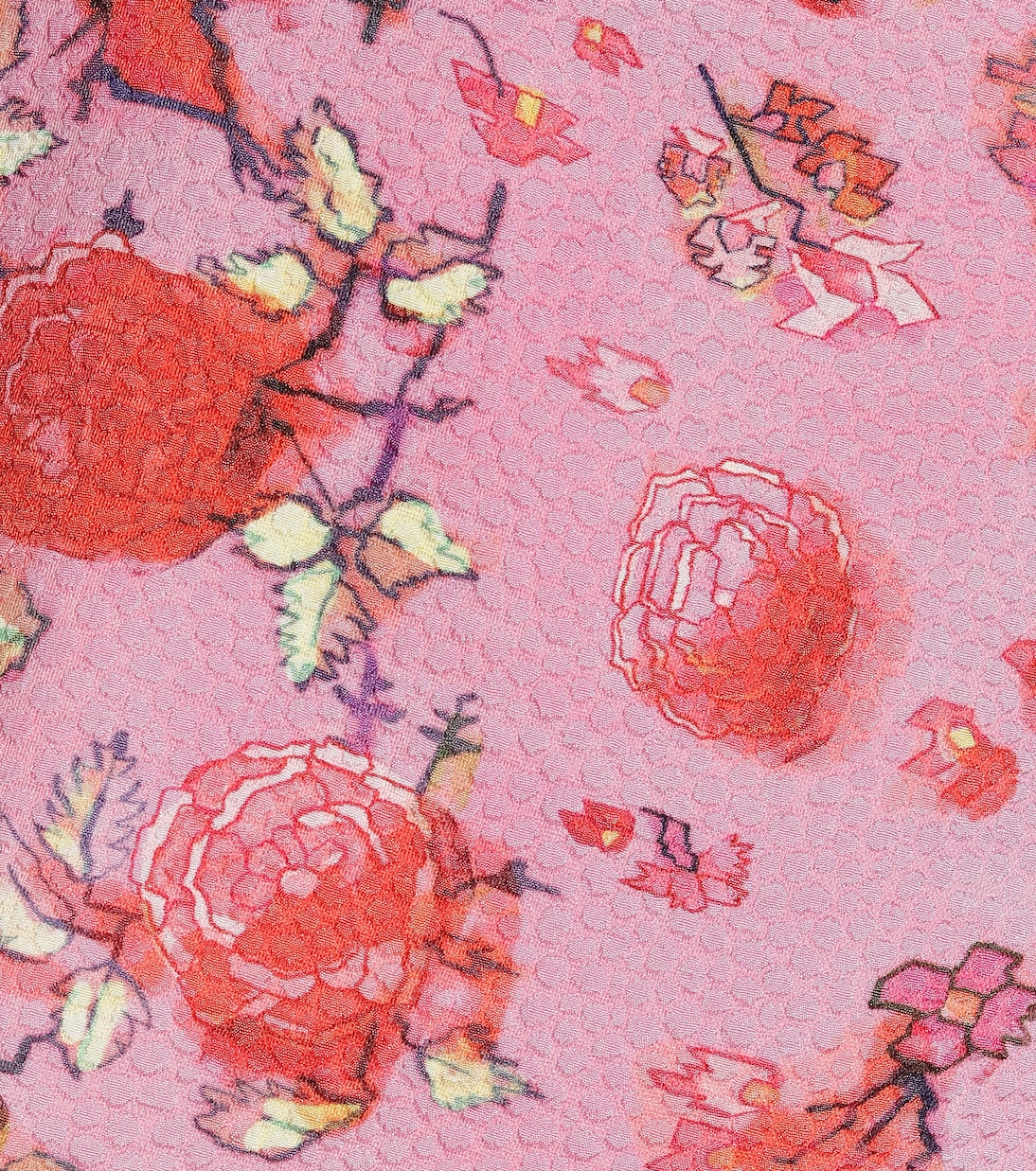 Robe asymétrique imprimée en crêpe | Peter Pilotto