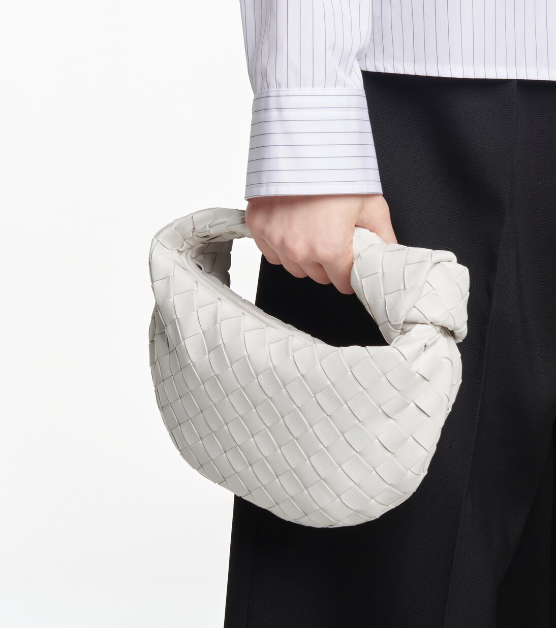 Jodie Mini leather tote bag | Bottega Veneta