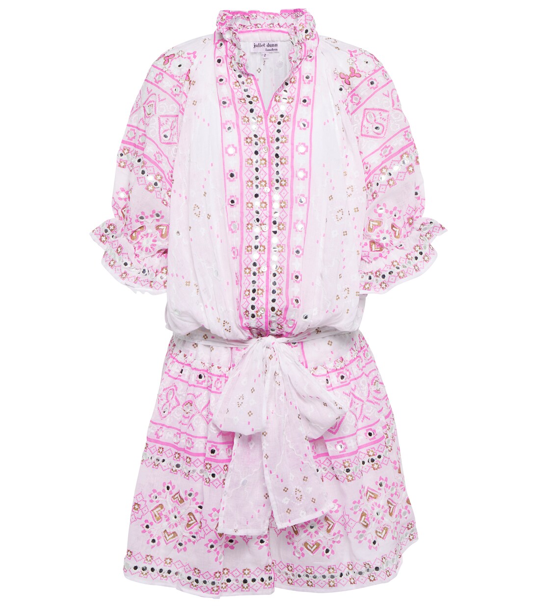 Robe en coton à sequins | Juliet Dunn