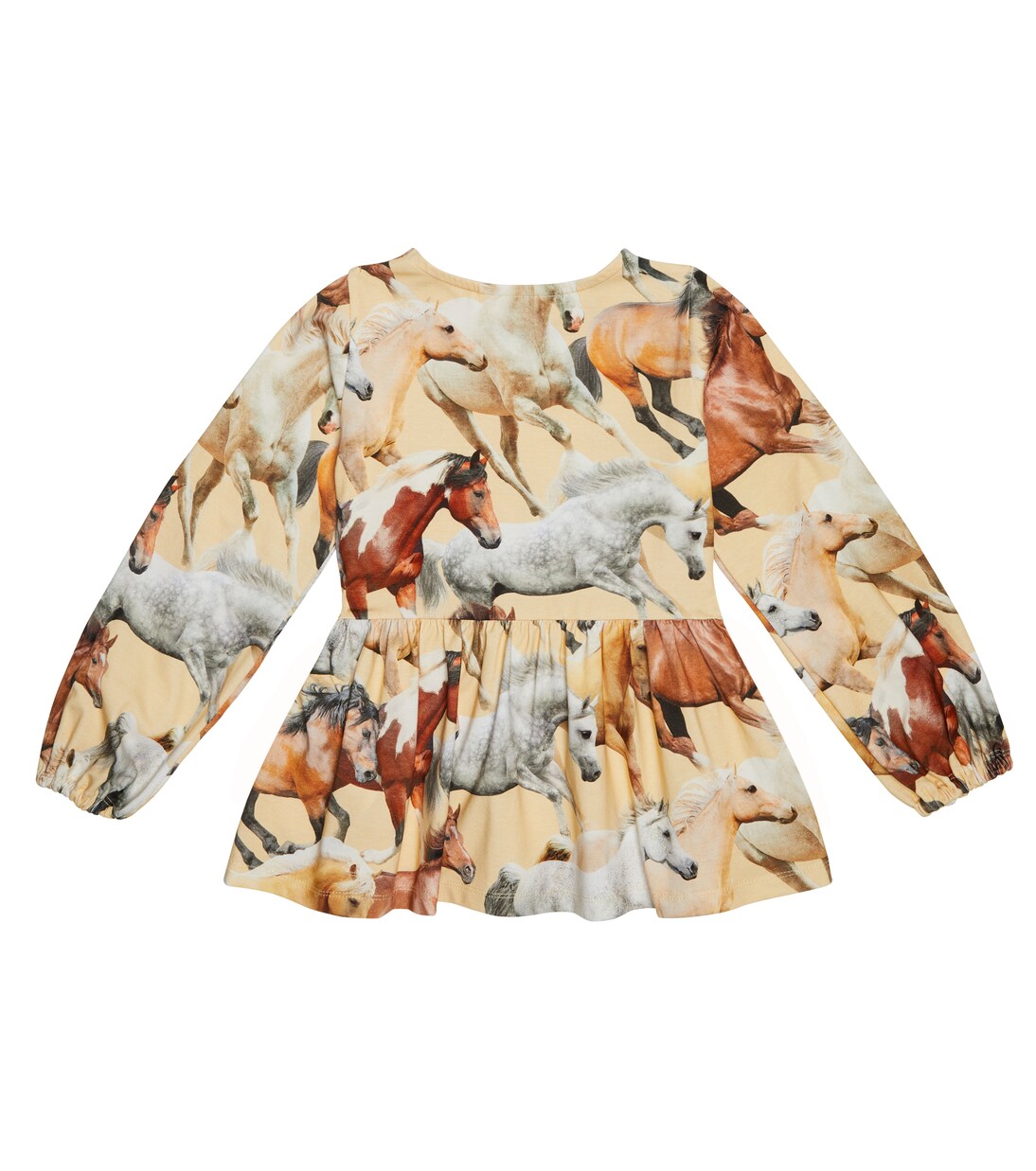 Renae printed cotton-blend dress | Molo