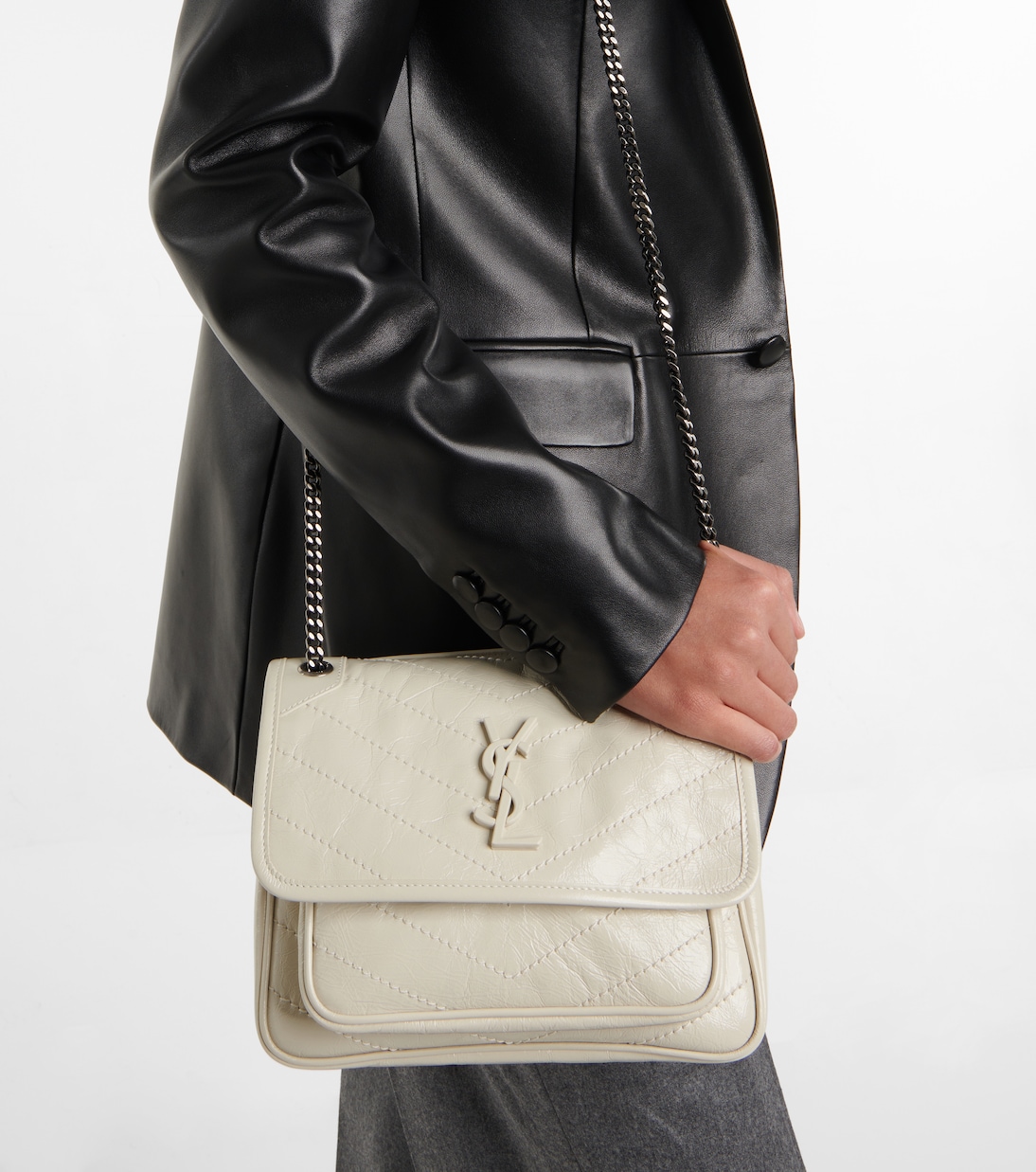 Borsa a spalla Niki Baby in pelle | Saint Laurent