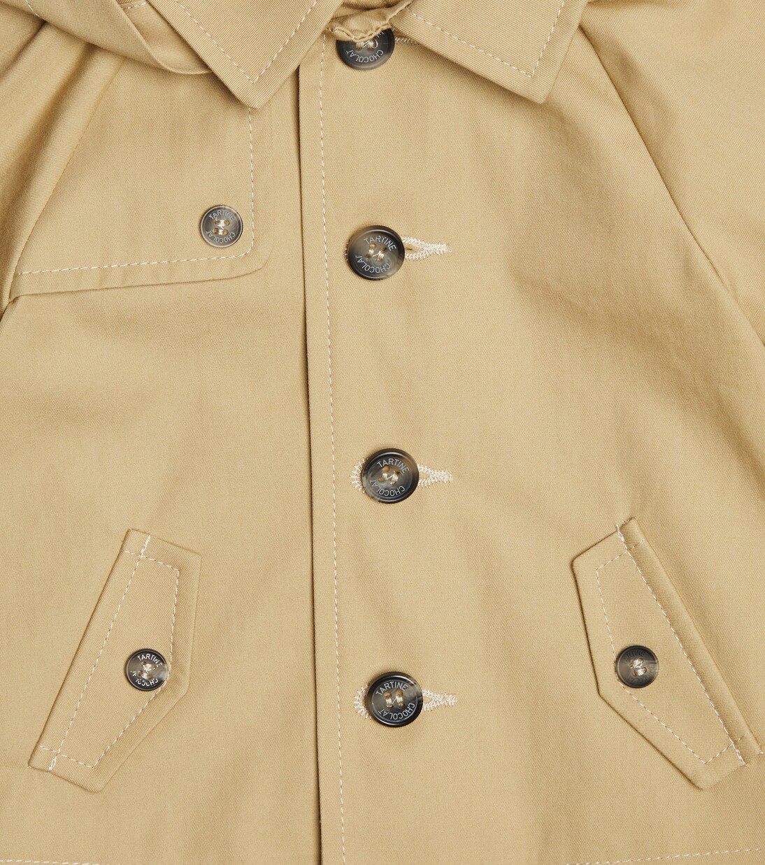 Baby Jacke aus Baumwoll-Twill | Tartine et Chocolat
