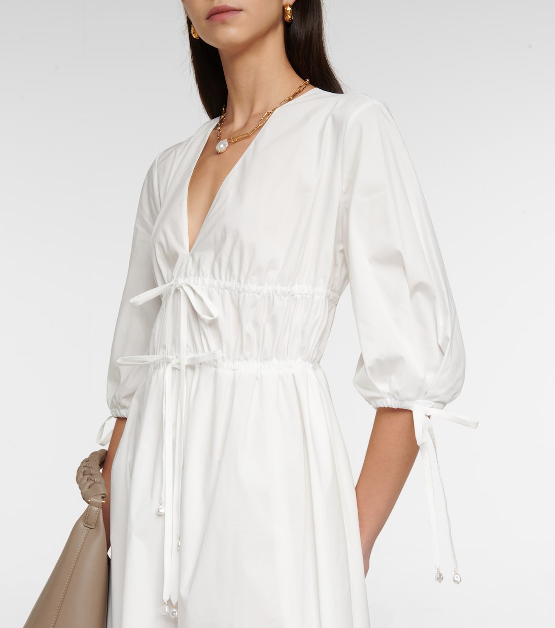 Robe longue Donrine en coton mélangé | Altuzarra