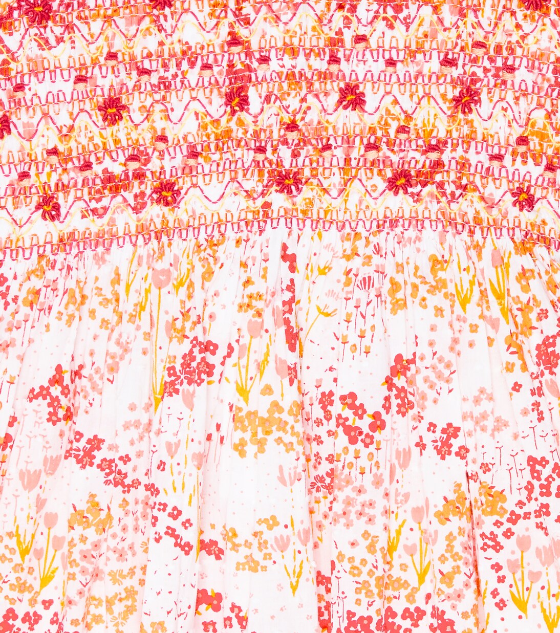 Amelie floral viscose dress | Poupette St Barth Kids