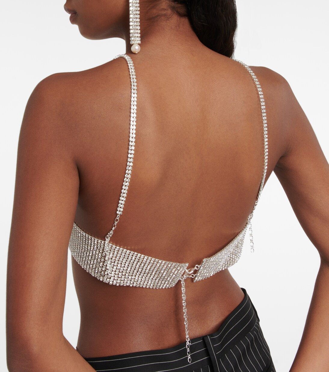 Bandeau crystal jewelry top | Magda Butrym