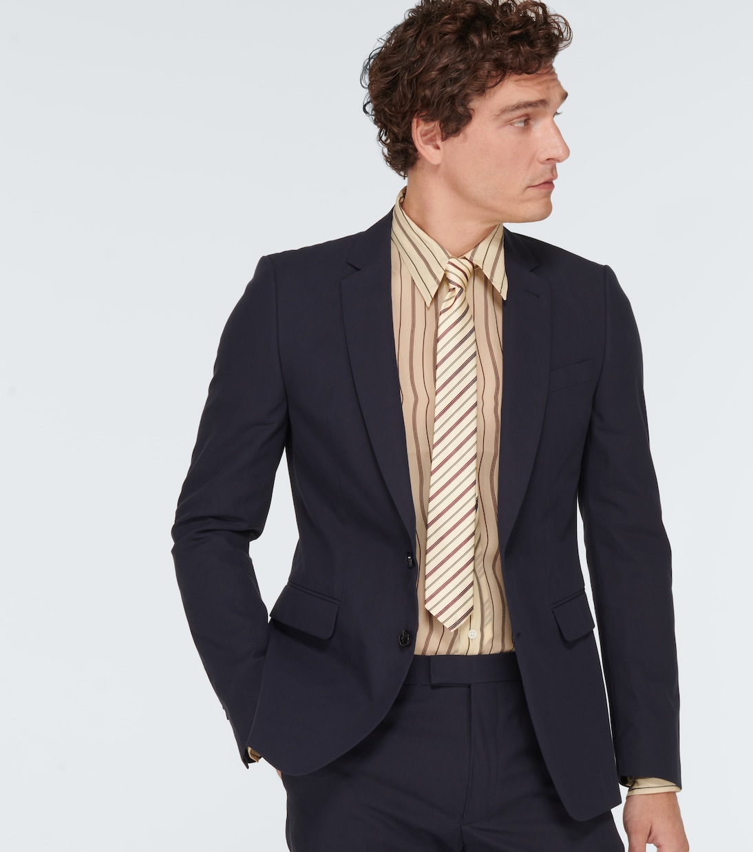 Printed silk tie | Dries Van Noten