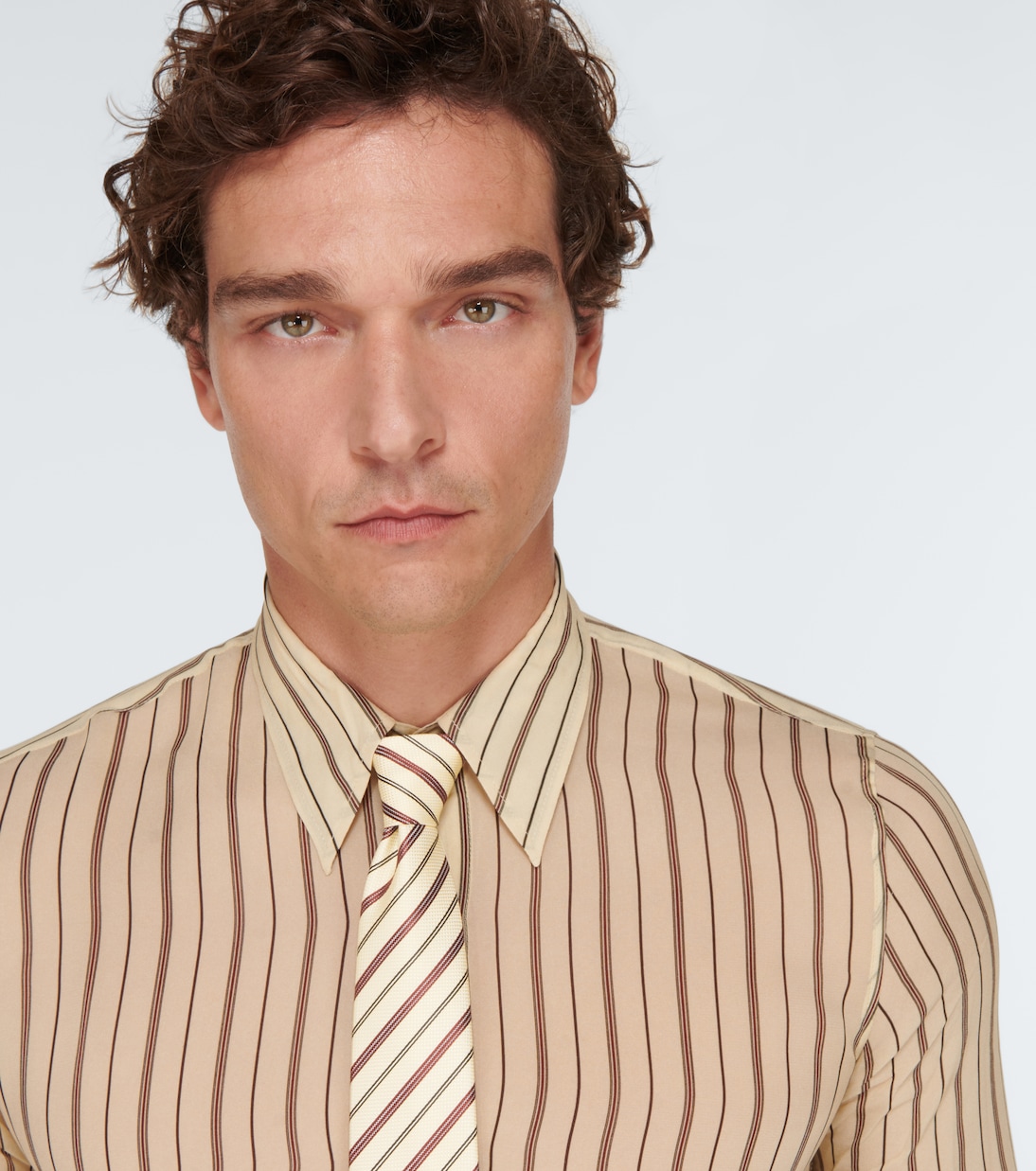 Printed silk tie | Dries Van Noten