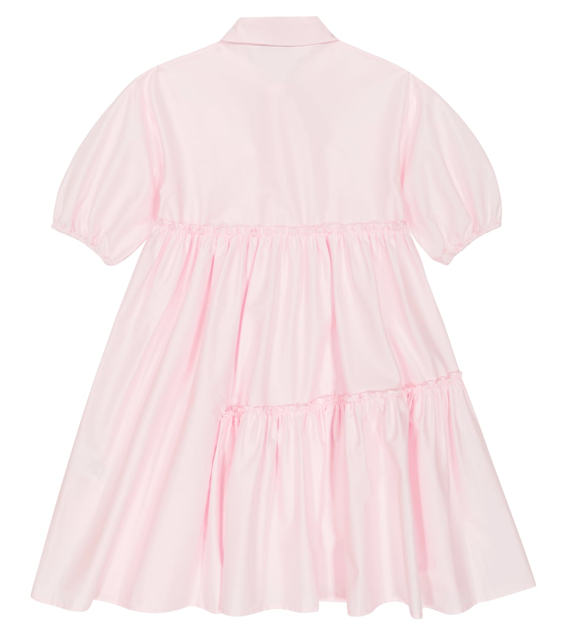 Robe chemise en satin de coton mélangé | Il Gufo