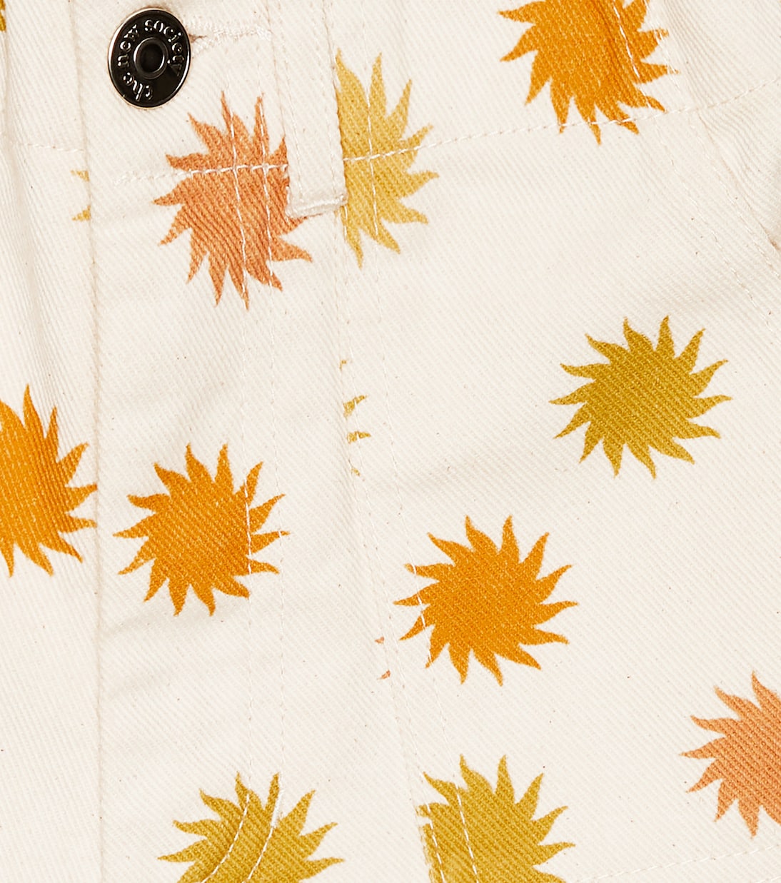 Tramonto printed cotton shorts | The New Society