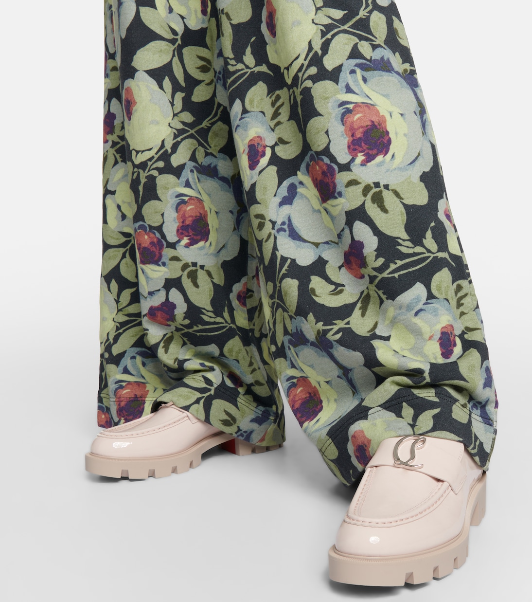 CL Moc Lug patent leather loafers | Christian Louboutin