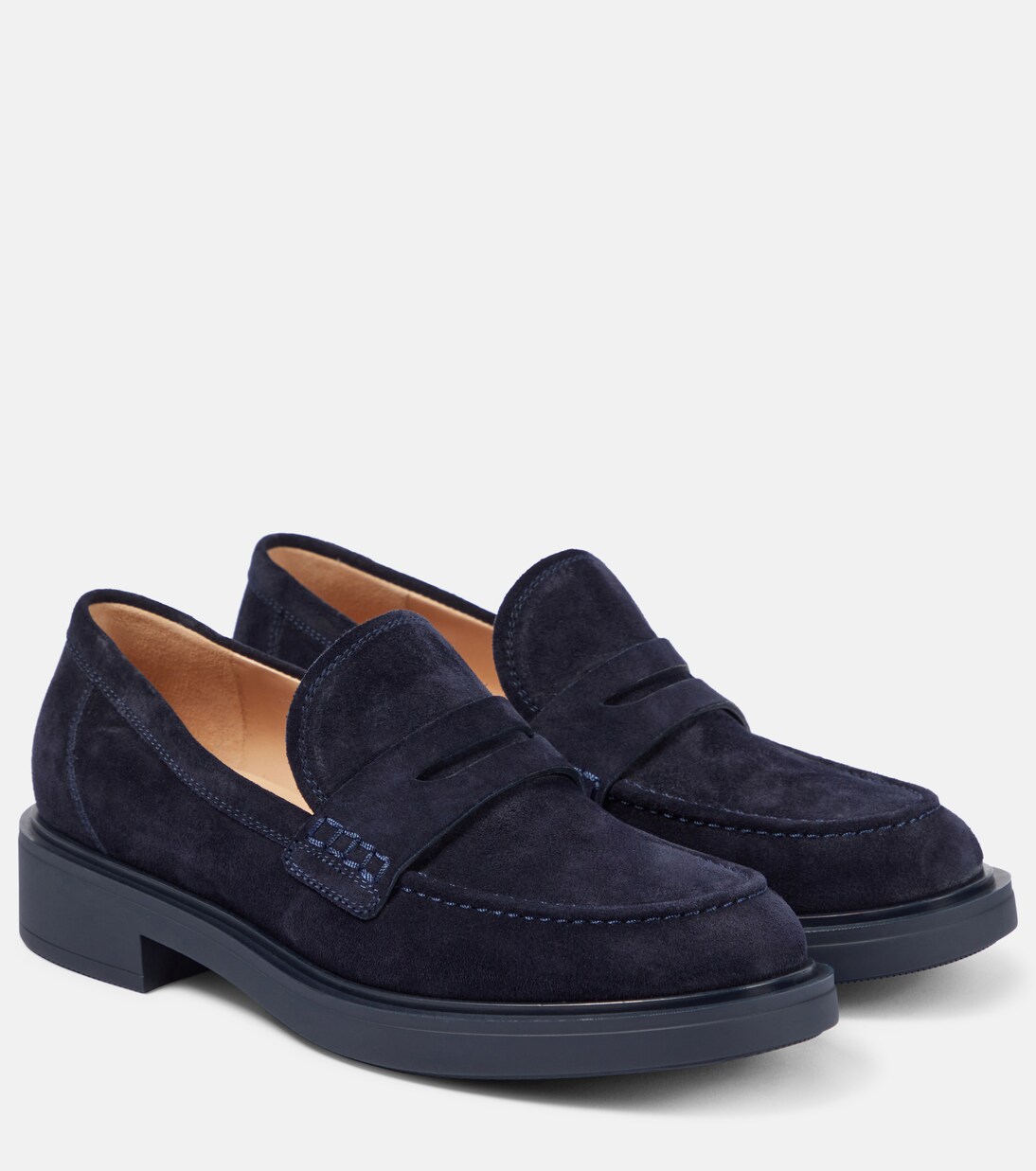 Loafers Harris aus Veloursleder | Gianvito Rossi