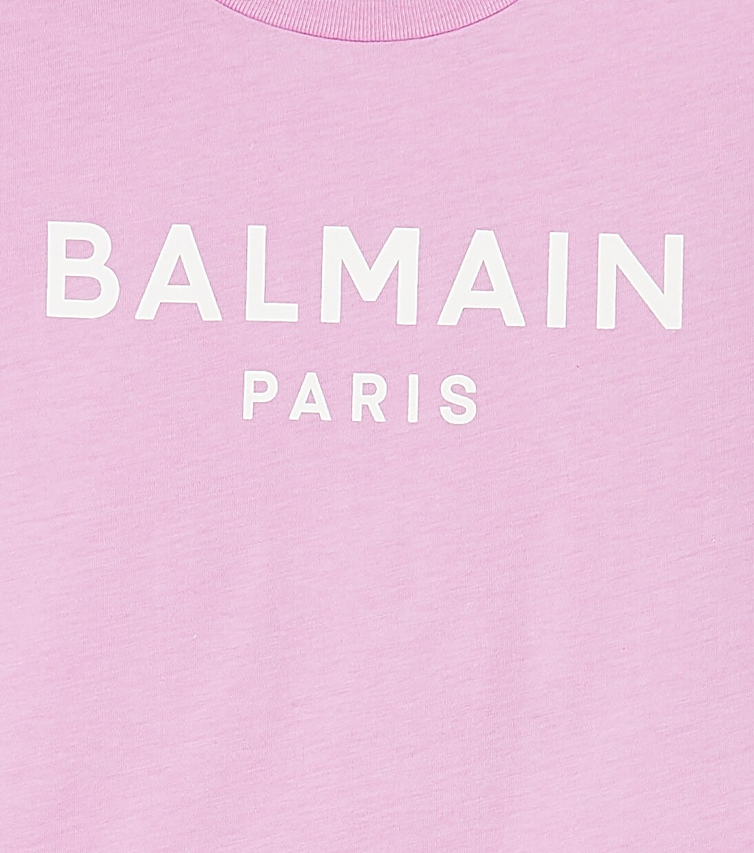 Logo cotton jersey T-shirt | Balmain Kids