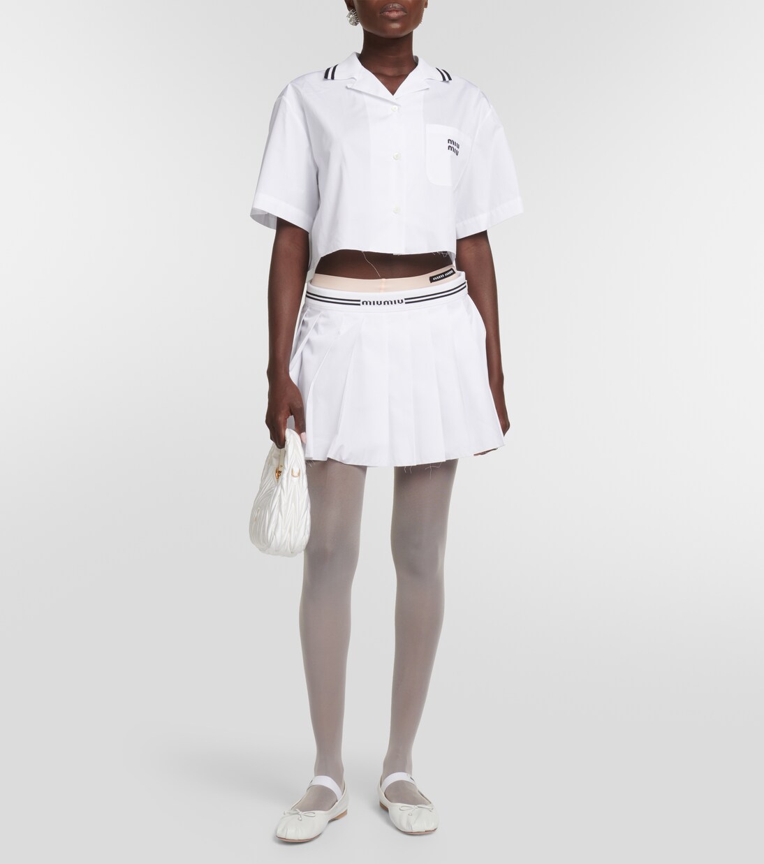 Knit tights | Miu Miu