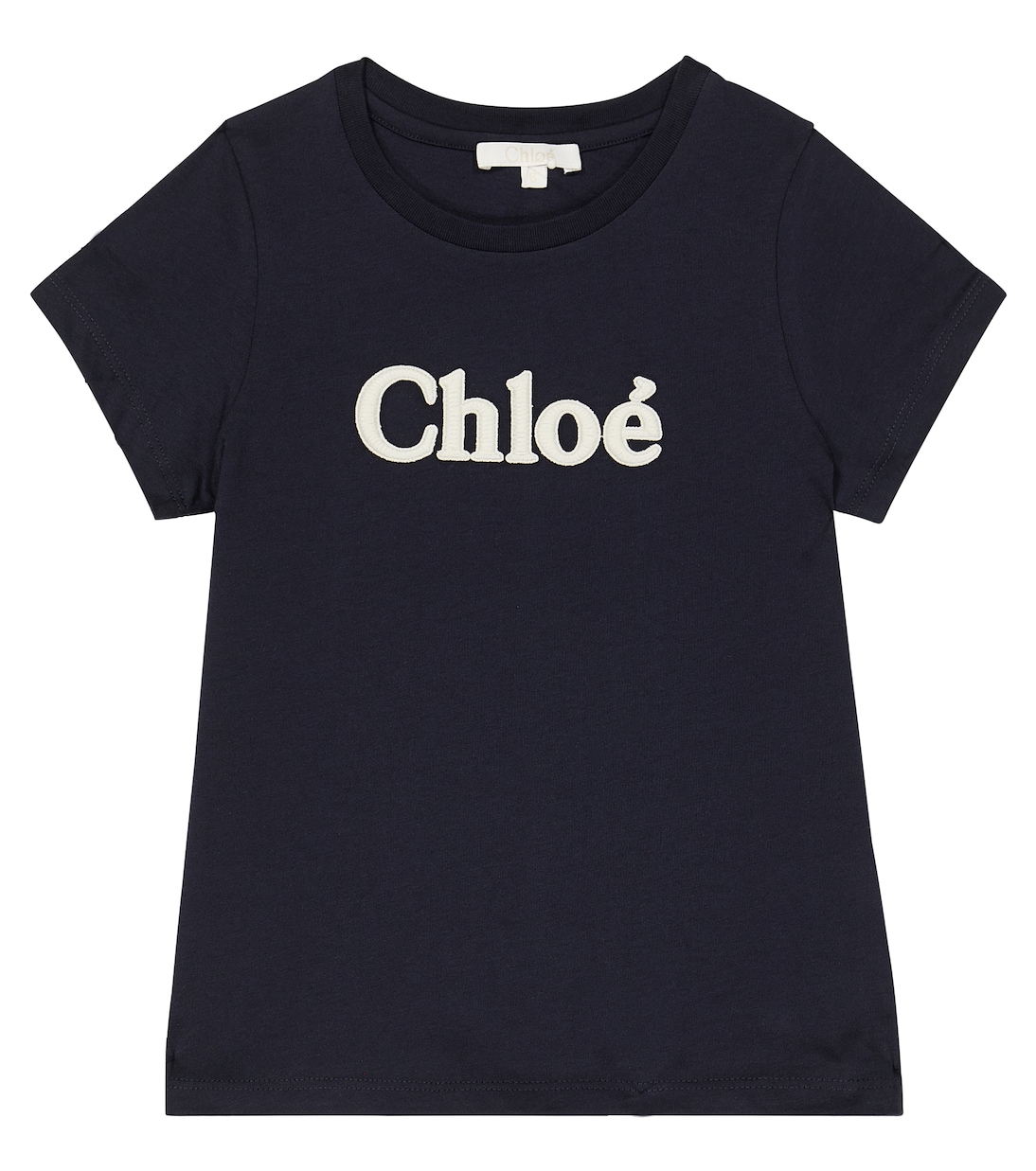 Logo cotton-jersey T-shirt | Chloé Kids