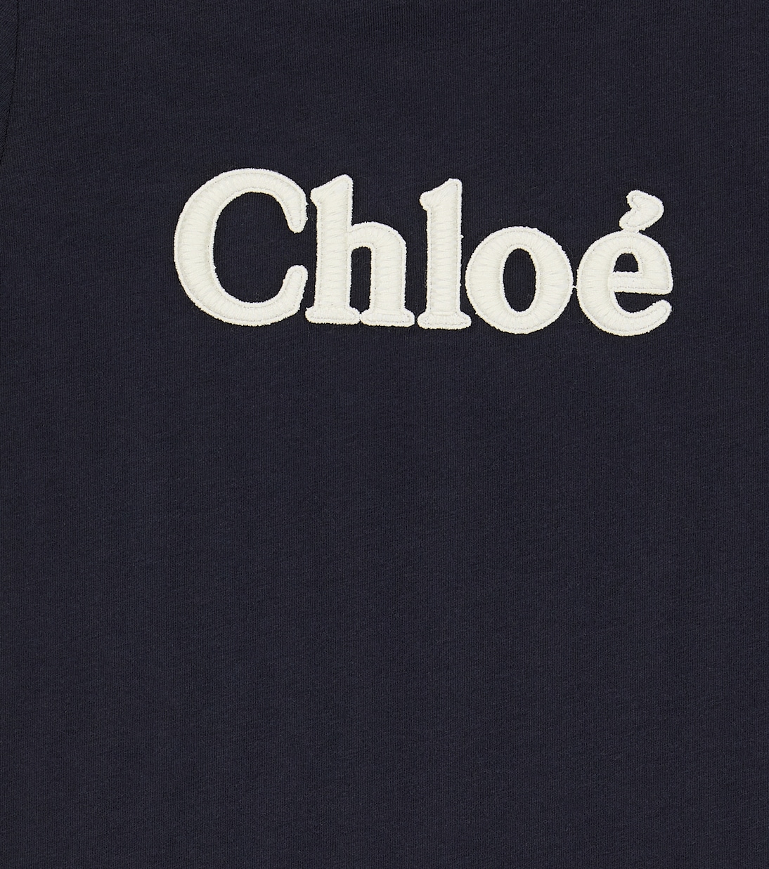 Logo cotton-jersey T-shirt | Chloé Kids