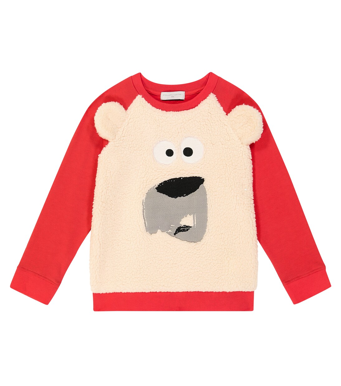 Embellished cotton jersey sweatshirt | Stella McCartney Kids