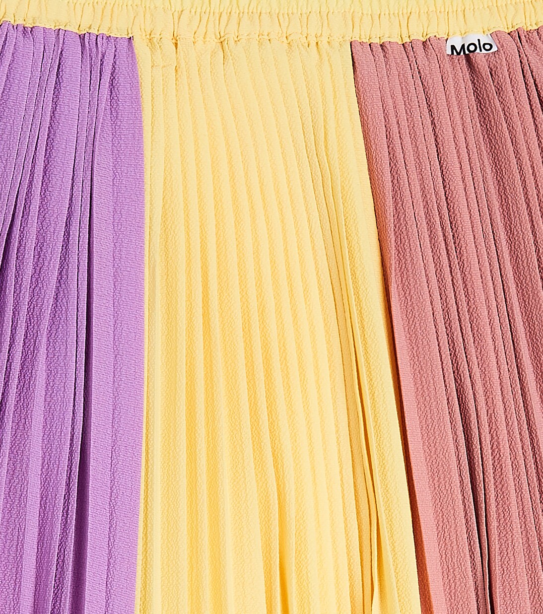 Bess colorblocked pleated skirt | Molo