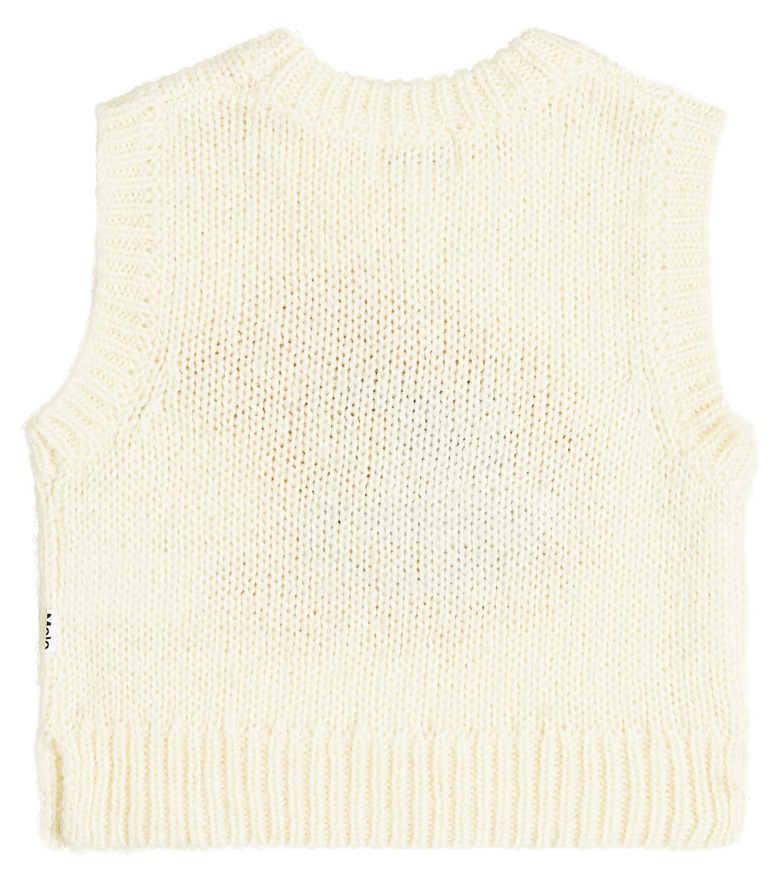 Gertrude intarsia alpaca-blend vest | Molo