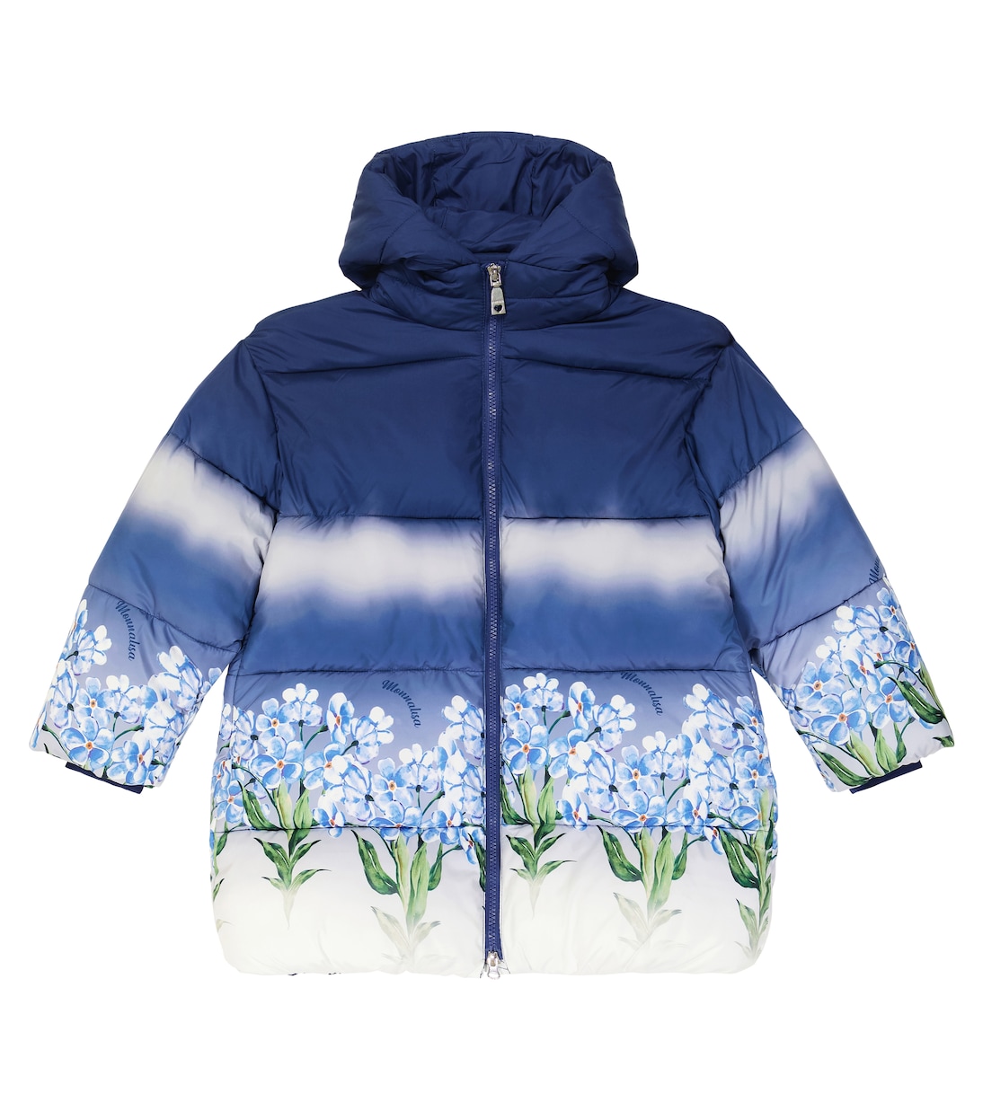 Floral puffer coat | Monnalisa